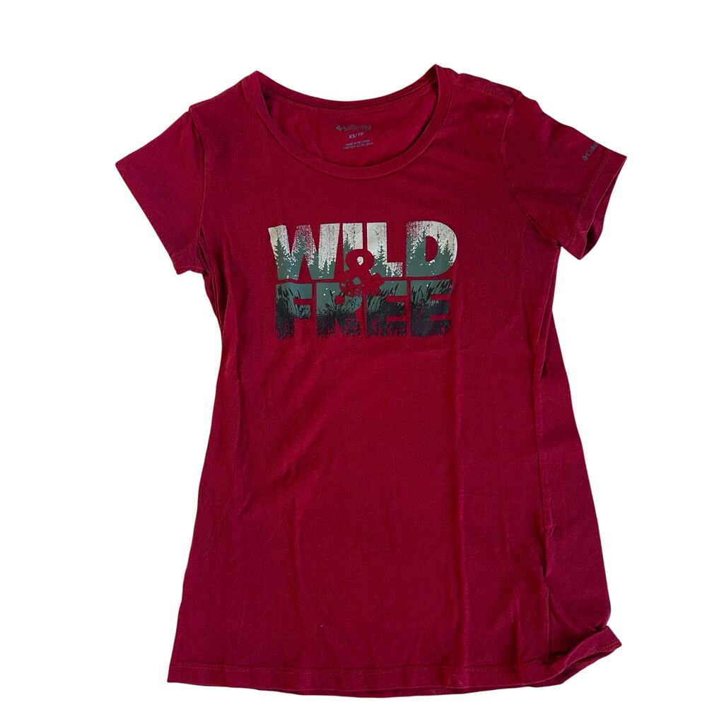 Columbia Women's Graphic Tee - Short Sleeve - Size Small